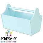 gift toy caddy storage box chest ice blue furniture kids