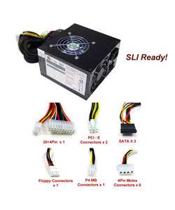 Logisys 575 watt Dual Fan SLi Ready Power Supply  