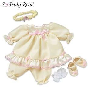  So Truly Real Baby Doll Clothing Party Dress Ensemble by 