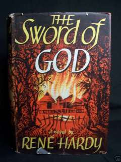 The Sword of God by Rene Hardy W/DJ  