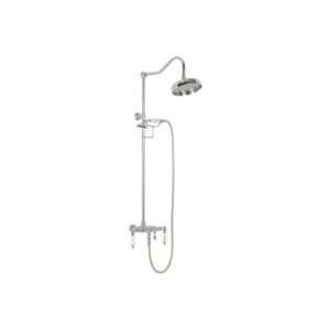 Elizabethan Classics Wall Mount Exposed Shower Faucet with Hand Shower 
