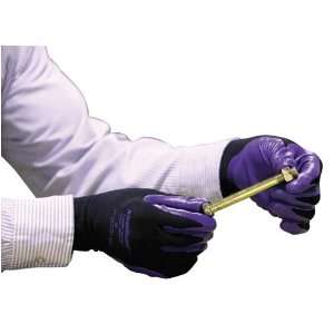    Clark o   Foam Gloves,Nylon Liner,Abrasion Resistance,Size 8,Purple