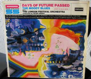 MOODY BLUES lp DAYS OF FUTURE PAST ORIGINAL GERMAN 1967  