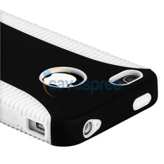  Hard/TPU Skin Cover Case+PRIVACY Protector for iPhone 4 G 4S  