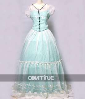Alice in Wonderland Alice dress cosplay costume D14  