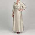 Jessica Howard Womens Plus size 2 piece Shantique Jacket Dress 