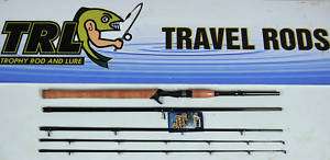 TRL Travel IM6 Casting Rod 15 40Lb 86W/Extra Tip Ideal Muskie Salmon 