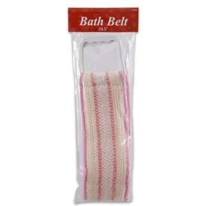 Bath Sponge Belt With Handles 25.5 Inches Long Case Pack 48   920294