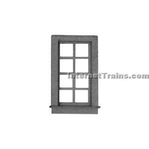   Engineering HO Scale 28 X 64 2 Pane Windows (8 per pack) Toys & Games