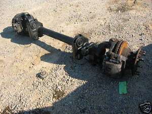 FRONT AXLE ASSEMBLY MONOBEAM 4X2 W/ABS COMPLETE 10 LUG  