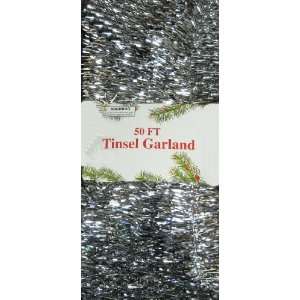  50ft Silver Garland Tinsel