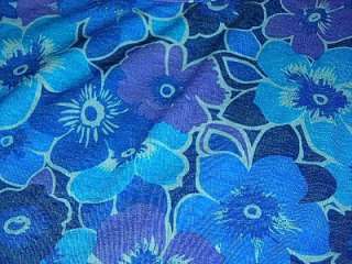 Style #3~Shades of Blue and Purple floral pattern