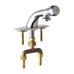   Mounted 4 Centerset Lavatory Metering Faucet with P