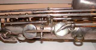 1925 Silver Buescher Alto Sax  