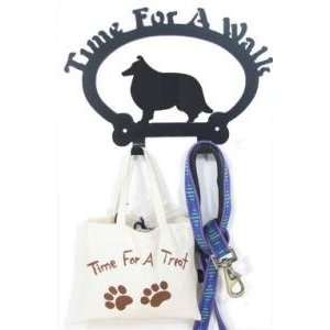   Dog Leash Hook   Shetland Sheepdog (Time for a Walk)