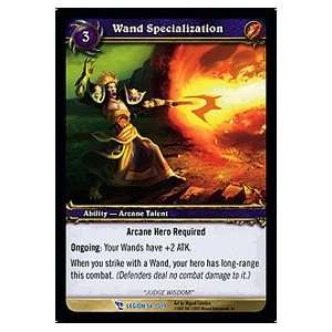  Wand Specialization   March of the Legion   Rare [Toy 