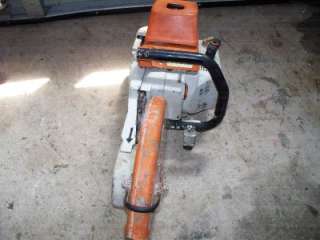 well maintained used Stihl TS 510 Concrete Cut Off Saw. It runs well 