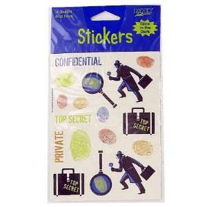  24 Packs of 4 Glow In The Dark Sticker Sheets