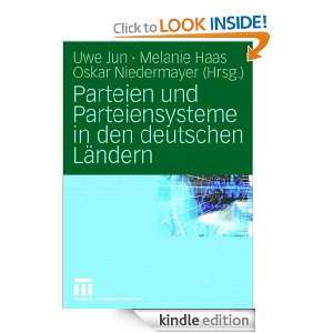  in den deutschen Ländern (German Edition) Uwe Jun, Melanie 