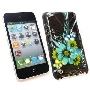  Apple iPod Touch 4 (4th Generation) Green Bouquet Hard 