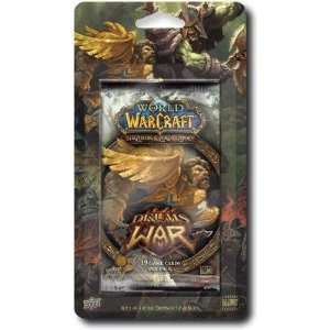 WoW World of Warcraft TCG Drums of War Booster Pack  Toys & Games 