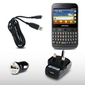  SAMSUNG GALAXY M PRO B7800 USB MAINS ADAPTER & USB MINI CAR 