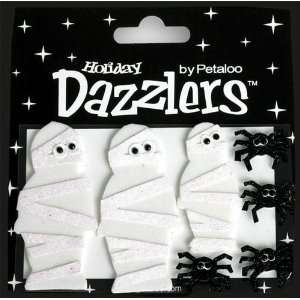  Halloween Dazzlers   Mummies (7 pieces) by Petaloo Arts 
