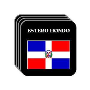 Dominican Republic   ESTERO HONDO Set of 4 Mini Mousepad Coasters