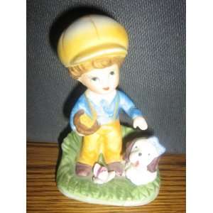  Homco 1430 v Boy with Dog 