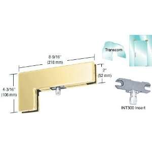 CRL Brass Sidelite Transom Patch With 1NT300 Insert by CR 