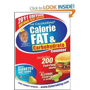  The CalorieKing Calorie, Fat & Carbohydrate Counter 2011 