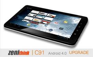   Screen Android 4.0 Zenithink ZT 280 C91 WiFi HDMI 8GB Tablet PC  