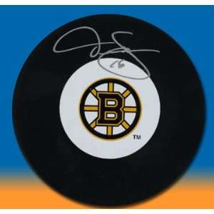 DEREK SANDERSON Boston Bruins Autographed Hockey PUCK