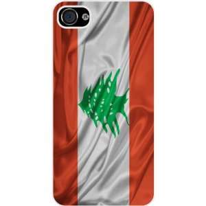  Rikki KnightTM Lebanon Flag White Hard Case Cover for 