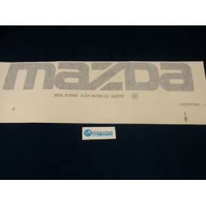  MAZDA B SERIES TRUCK NEW OEM REAR MAZDA DECAL Automotive