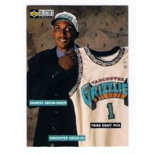  1996 97 Collectors Choice Draft Trade DR3 Shareef Abdur 