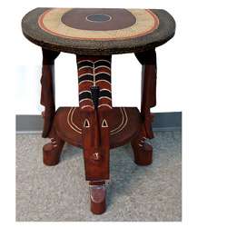 Handmade Large Fulani Side Table (Ghana)  