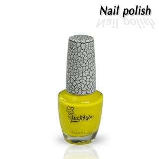 20 pcs Different Color SHATTER CRACKLE CRACK STYLE NAIL ART TIPS 