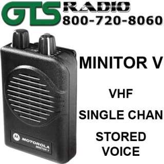 MOTOROLA VHF MINITOR V 5 FIRE PAGER AMPLIFIER CHARGER  