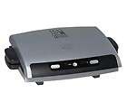 george foreman 12205 entertaining removable plates grill silver 6 