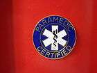 Paramedic Certified Lapel Pin BLUE & SILVER NEW Cadet