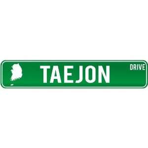 com New  Taejon Drive   Sign / Signs  South Korea Street Sign City 