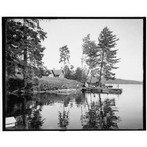  Raquette Lake,Hunters Rest Camp,the landing,Adirondacks,N 