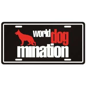  New  German Shepherd  World Dog   Mination  License 