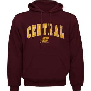  Central Michigan Chippewas Maroon Mascot One Tackle Twill 