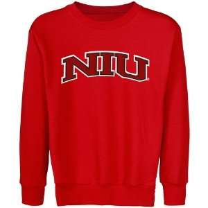  Northern Illinois Huskies Youth Arch Applique Crew Neck 