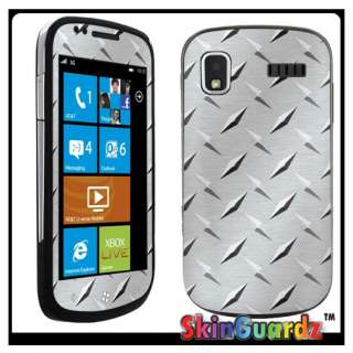 Diamond Plate Vinyl Case Decal Skin To Cover Your SAMSUNG FOCUS i917 