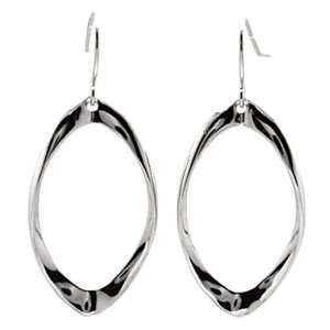   Marquise Shaped Earrings Delicate .925 Stamp Hypoallergenic Jewelry