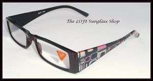 New Quality Funky Pattern Colorful Reading Glasses r277  
