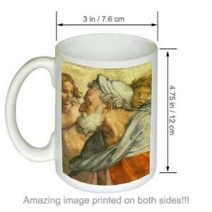   Michelangelo Buonarroti COFFEE MUG Prophet Ezekiel